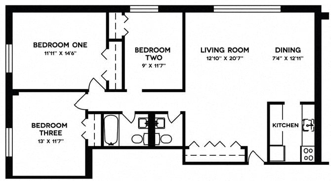 C1 floor plan