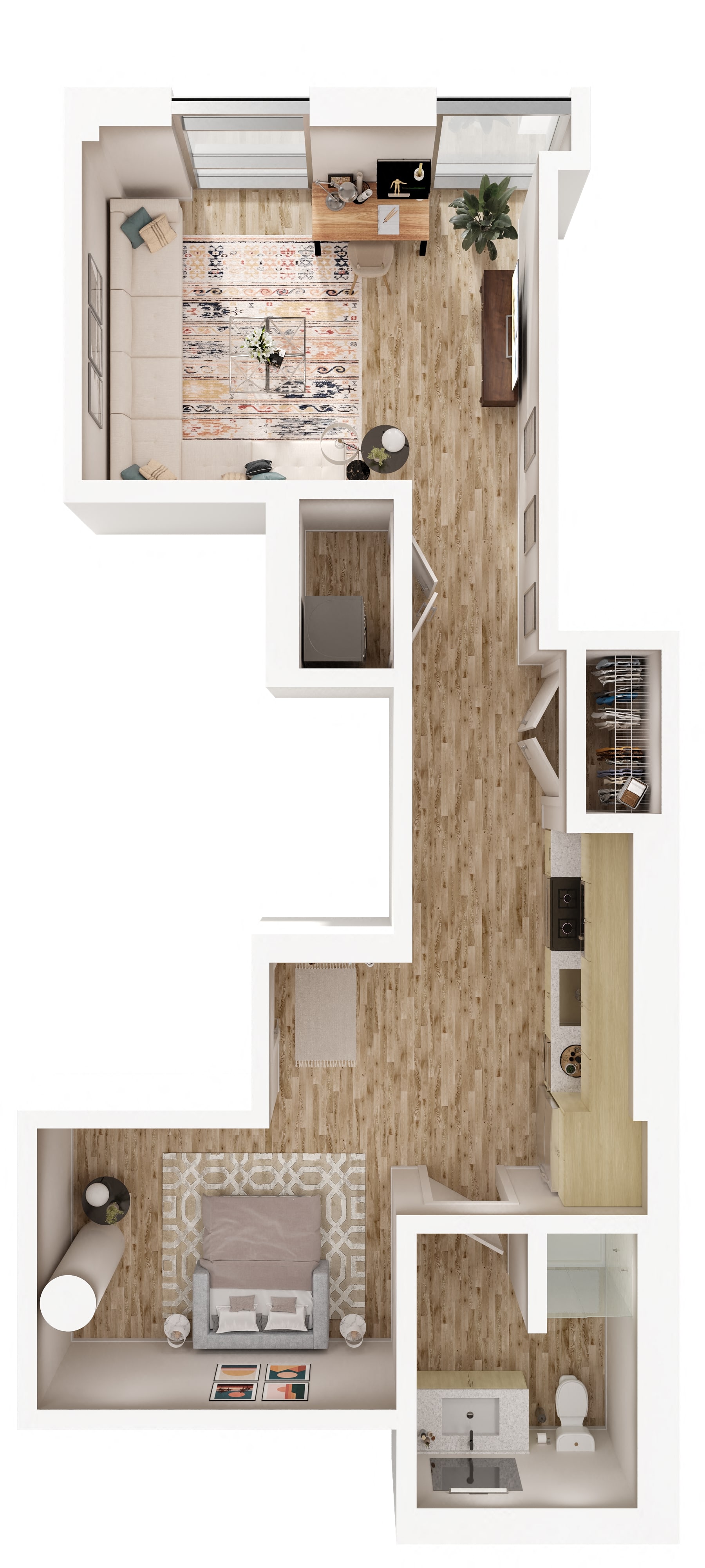 Loft Studio L floor plan