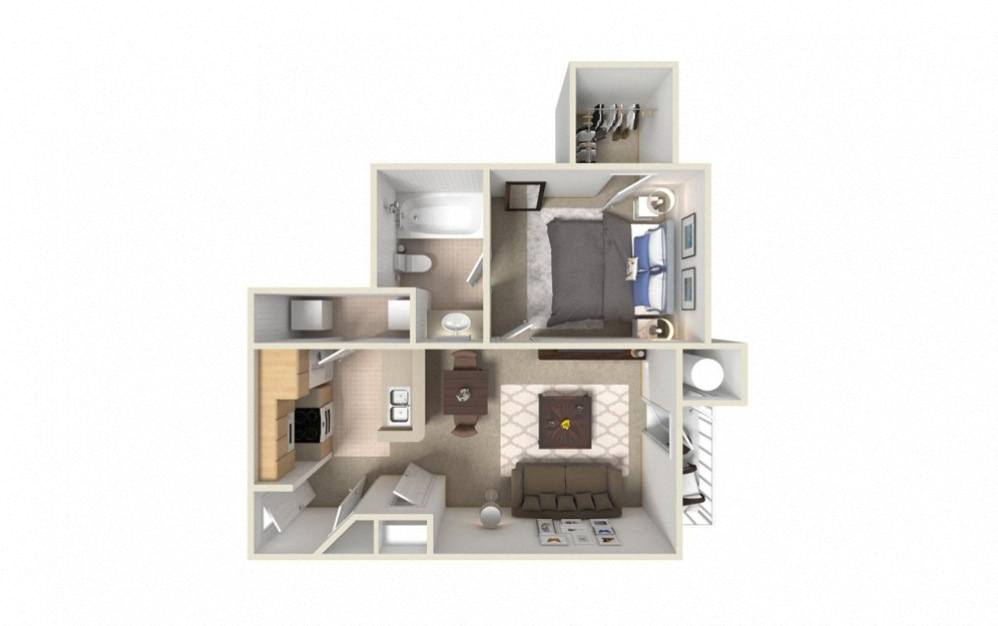 A2 floor plan