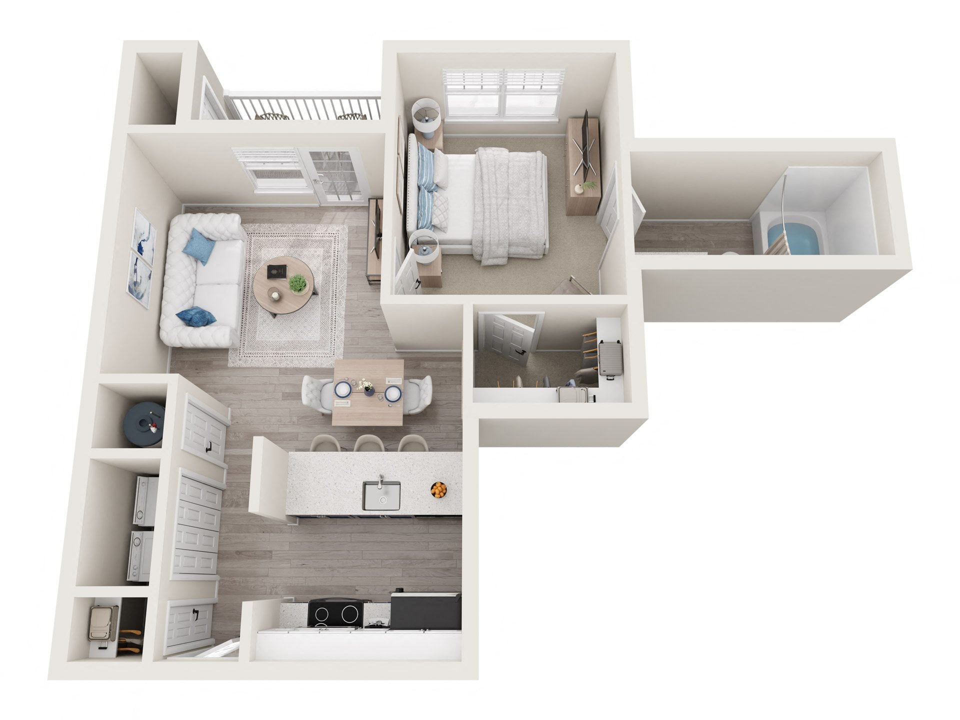 A1 Renovated floor plan