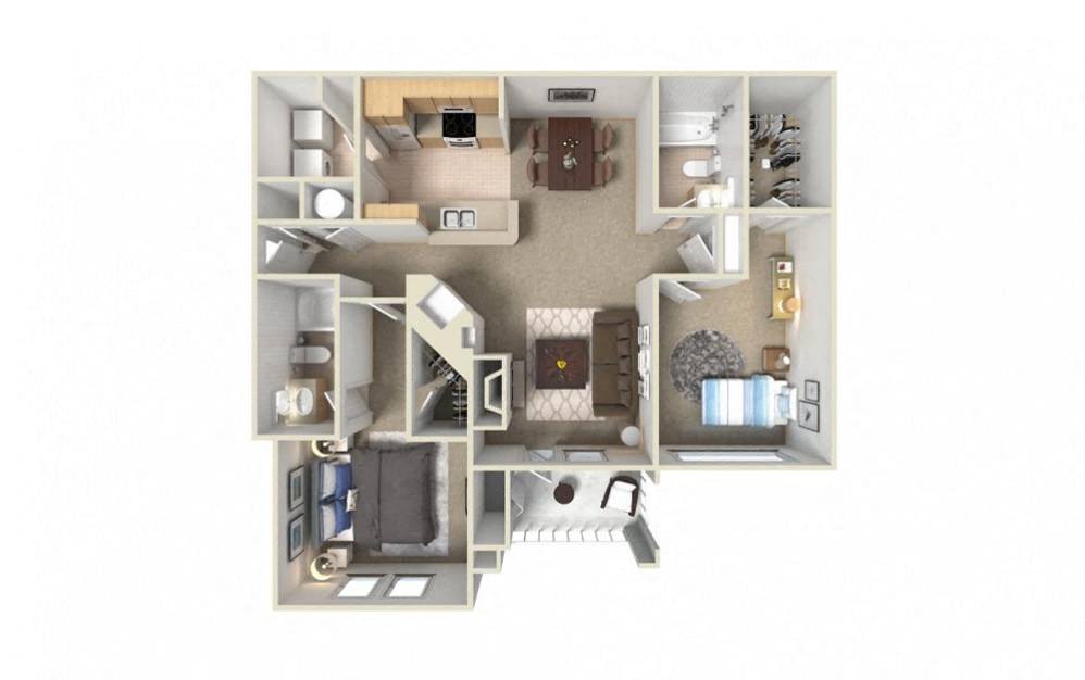 B2 floor plan