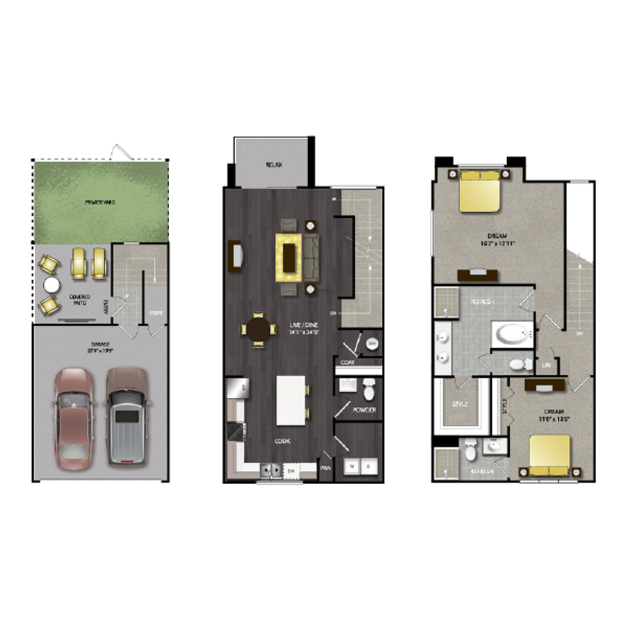 TH2 floor plan