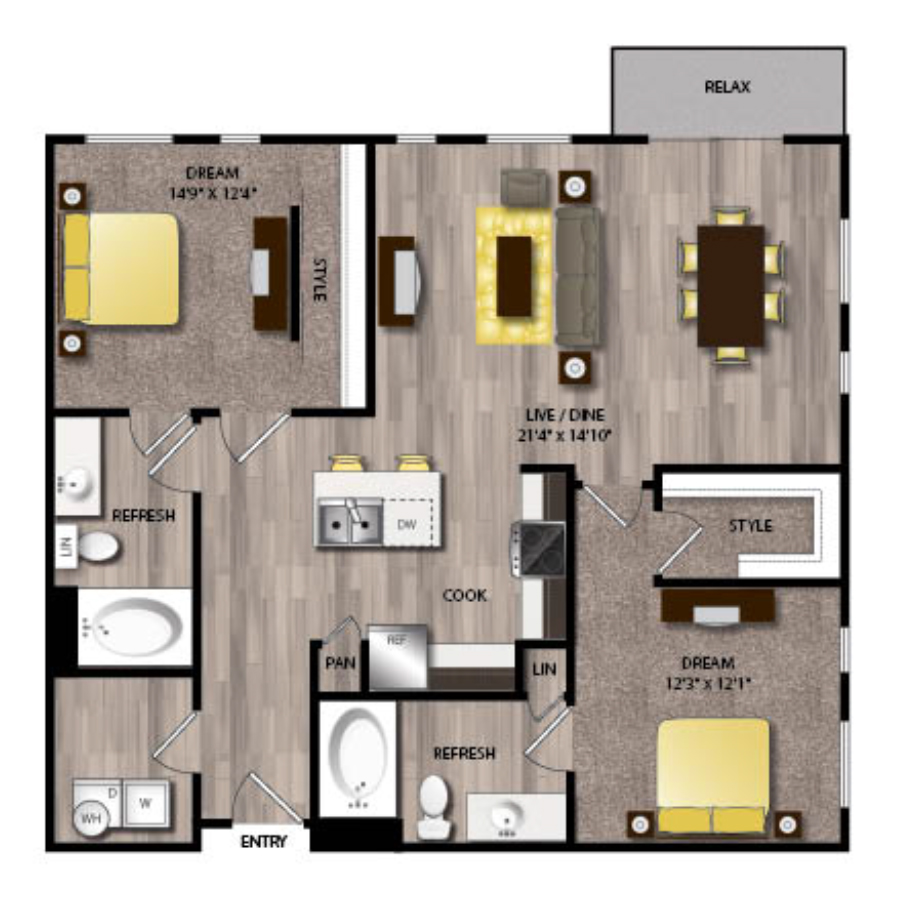 B5 floor plan