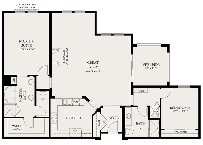 Residence 3 floor plan
