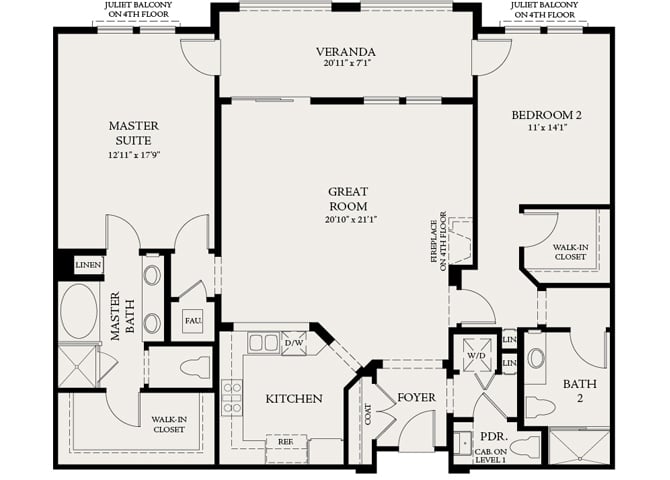Residence 2 floor plan