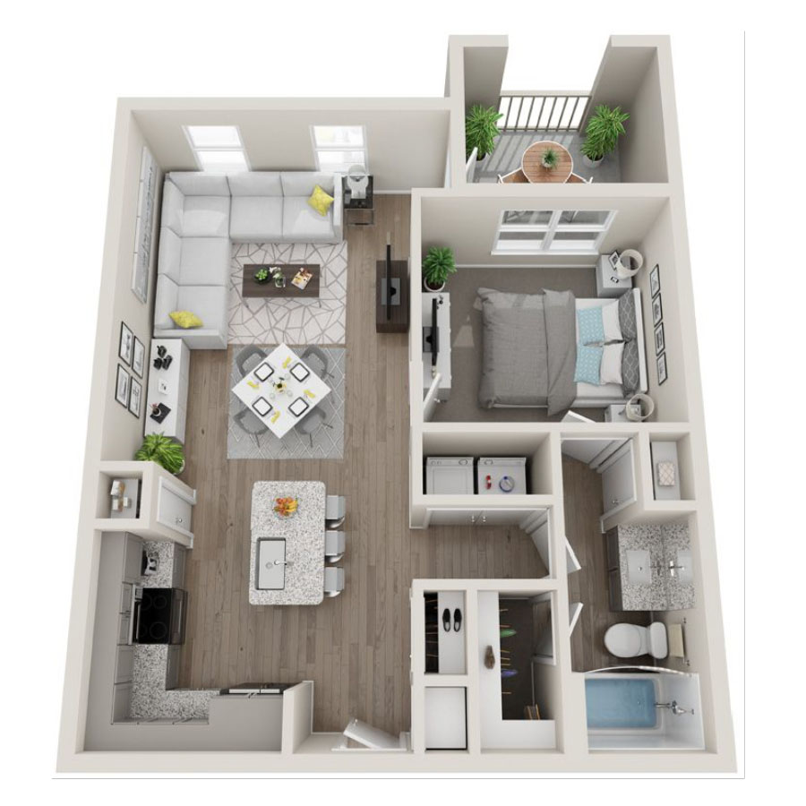 A2 floor plan
