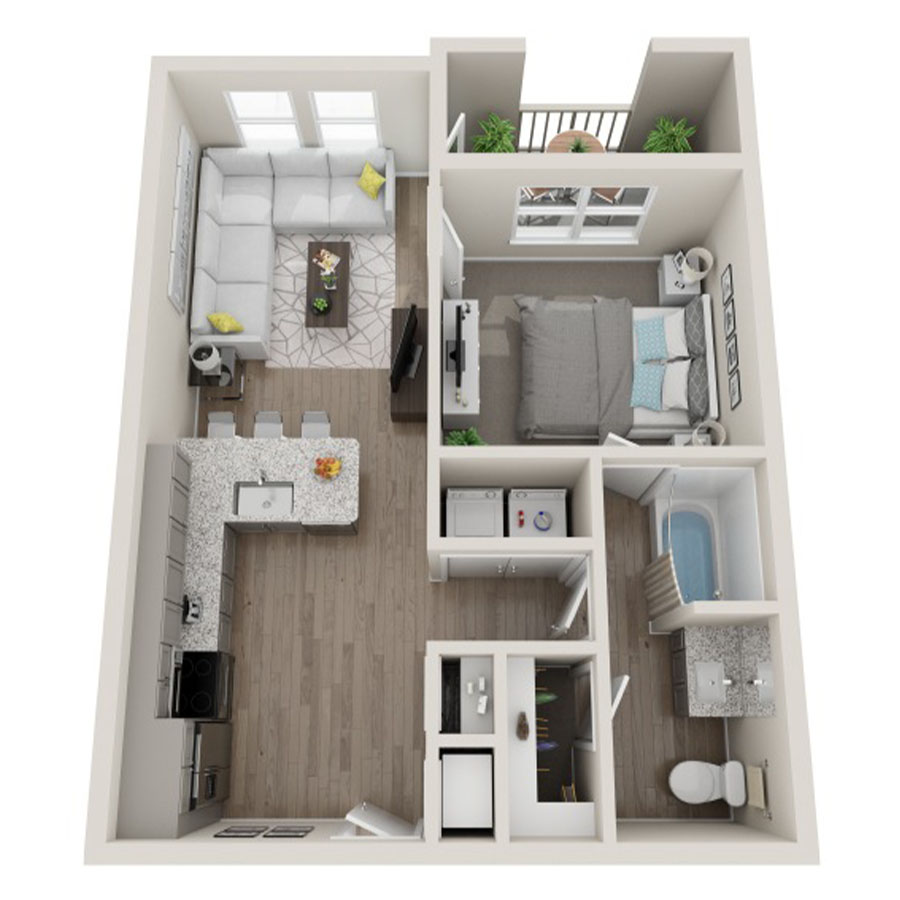 A1 floor plan