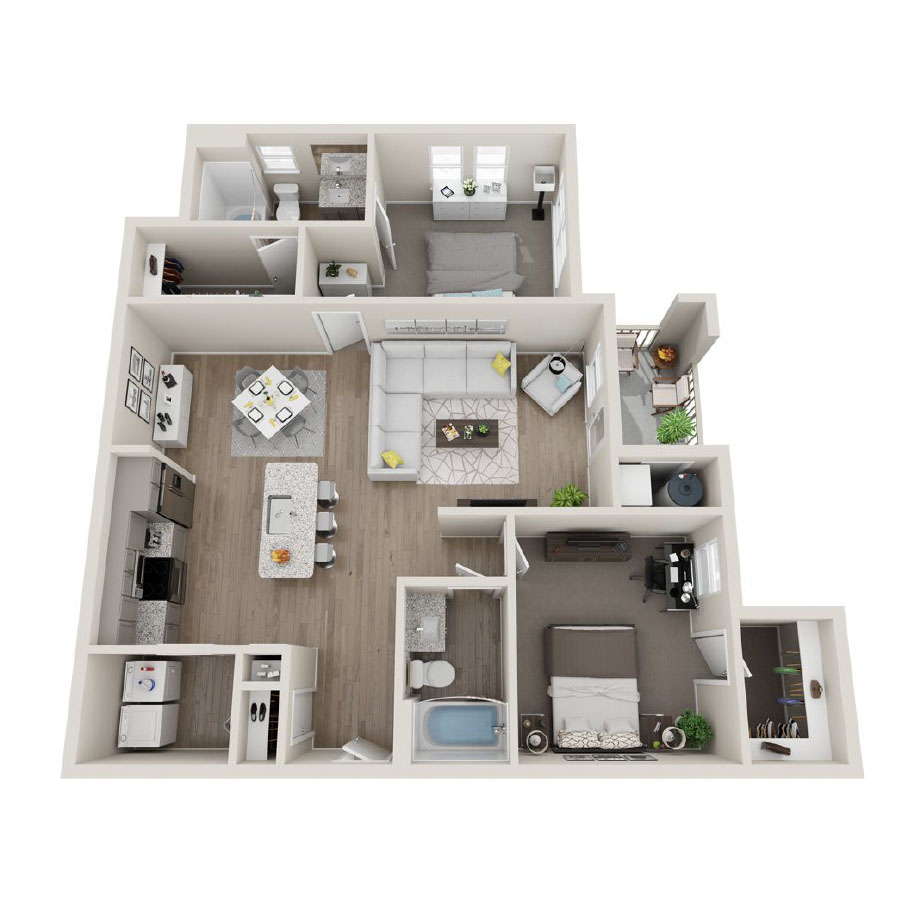 B2 floor plan