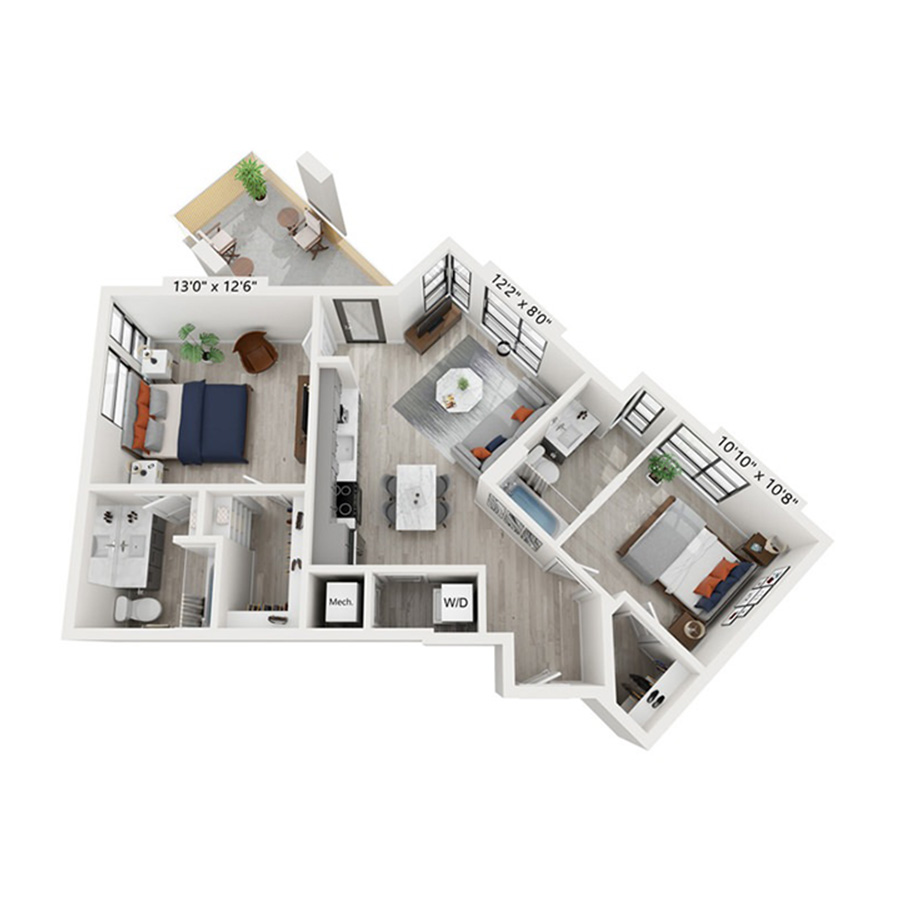 B1 floor plan