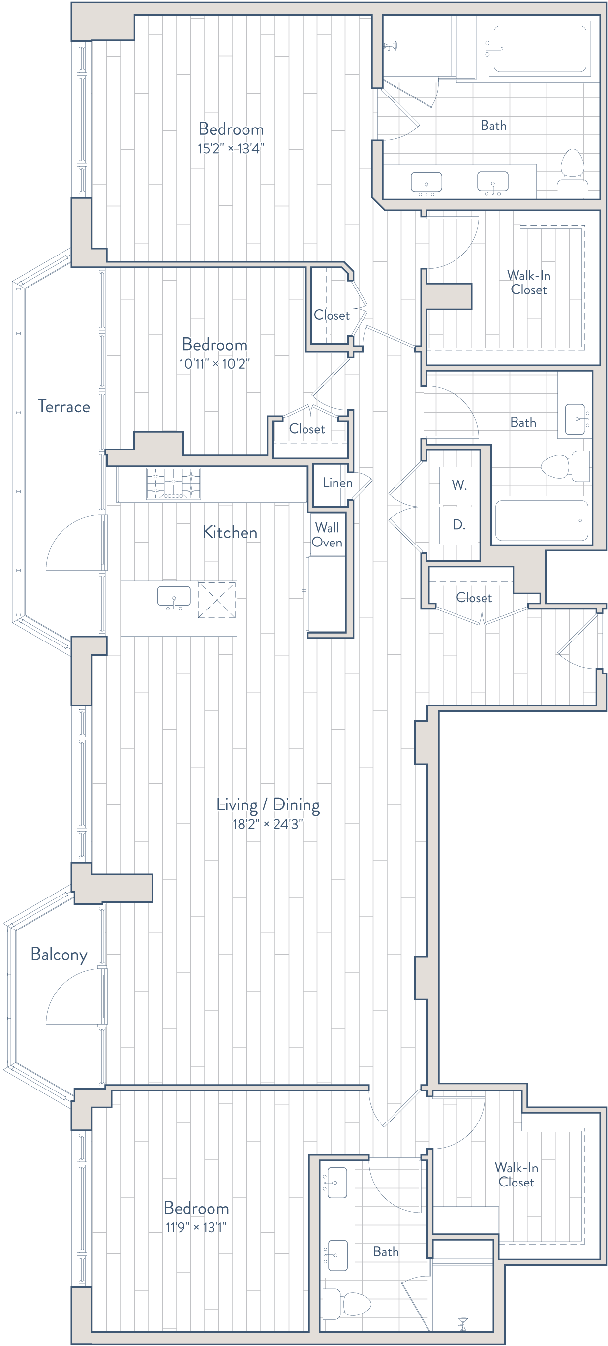 3 Bed/3 Bath-G3-a floor plan