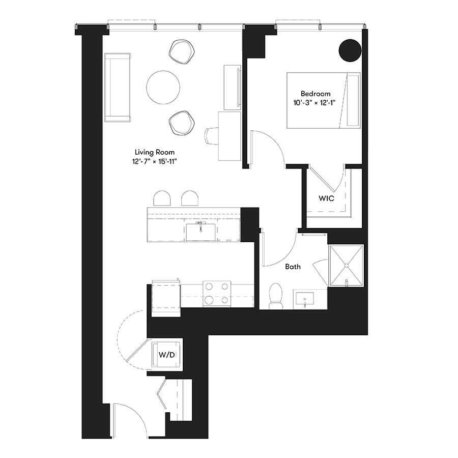Unit 2502 floor plan