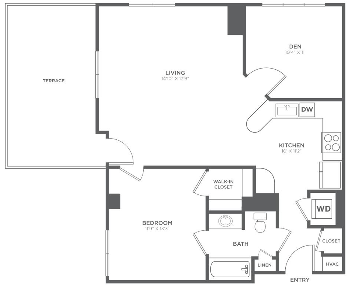 A2D floor plan