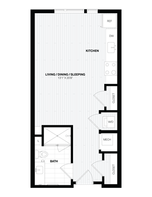 Studio-A3 floor plan