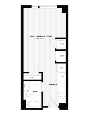 Studio-A4.2 floor plan