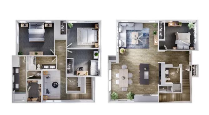 Plan 4G Loft floor plan