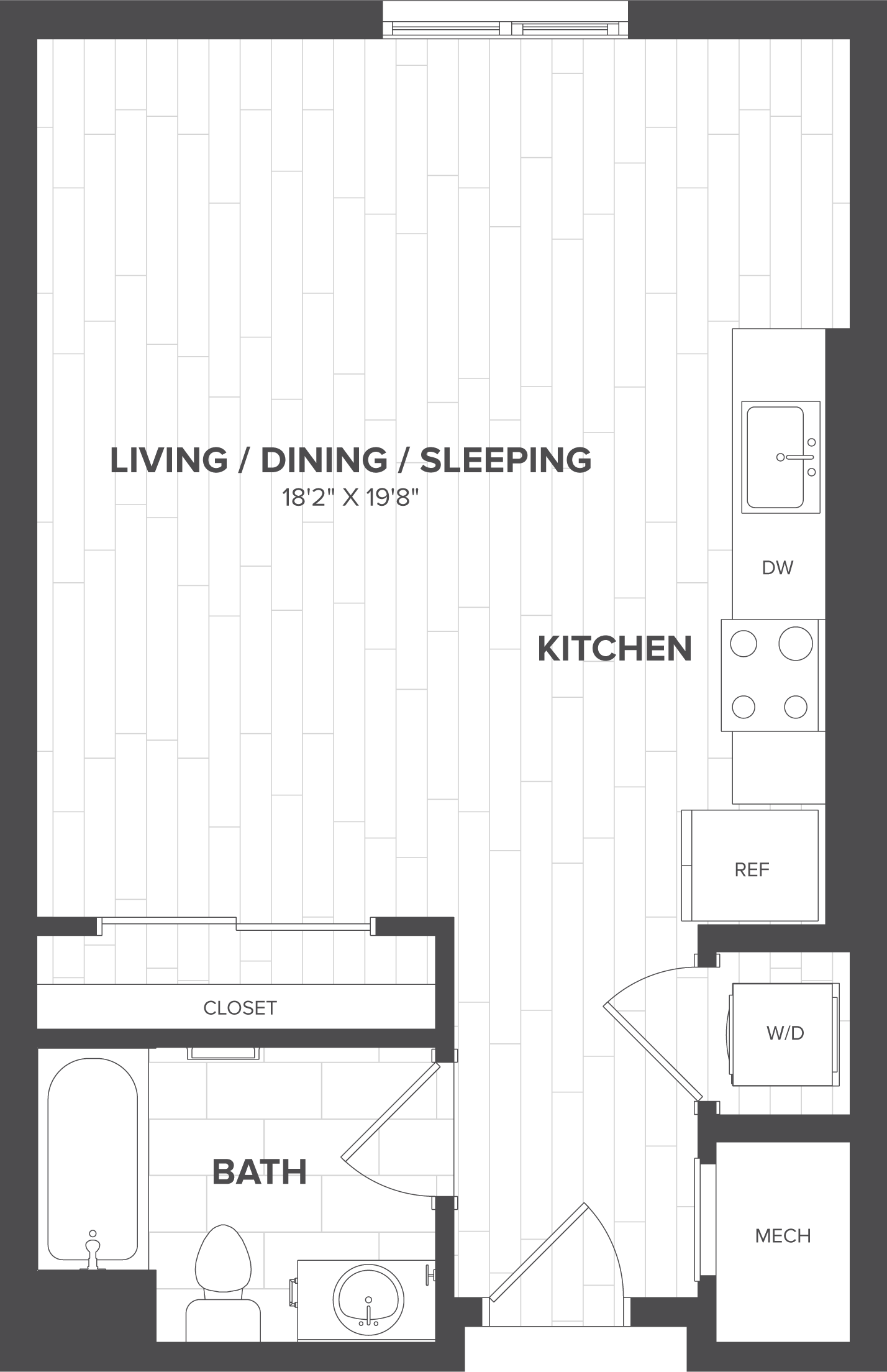 Studio-S1 floor plan