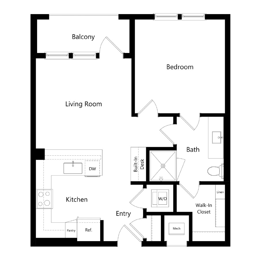 A4 floor plan