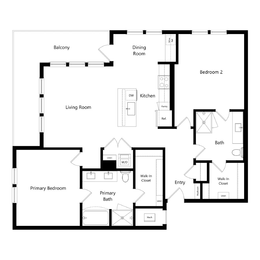 B6 floor plan