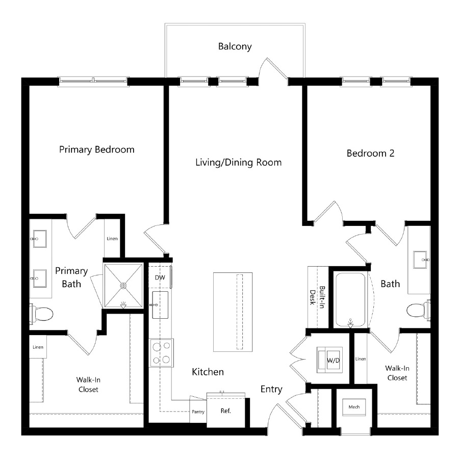 B4 floor plan
