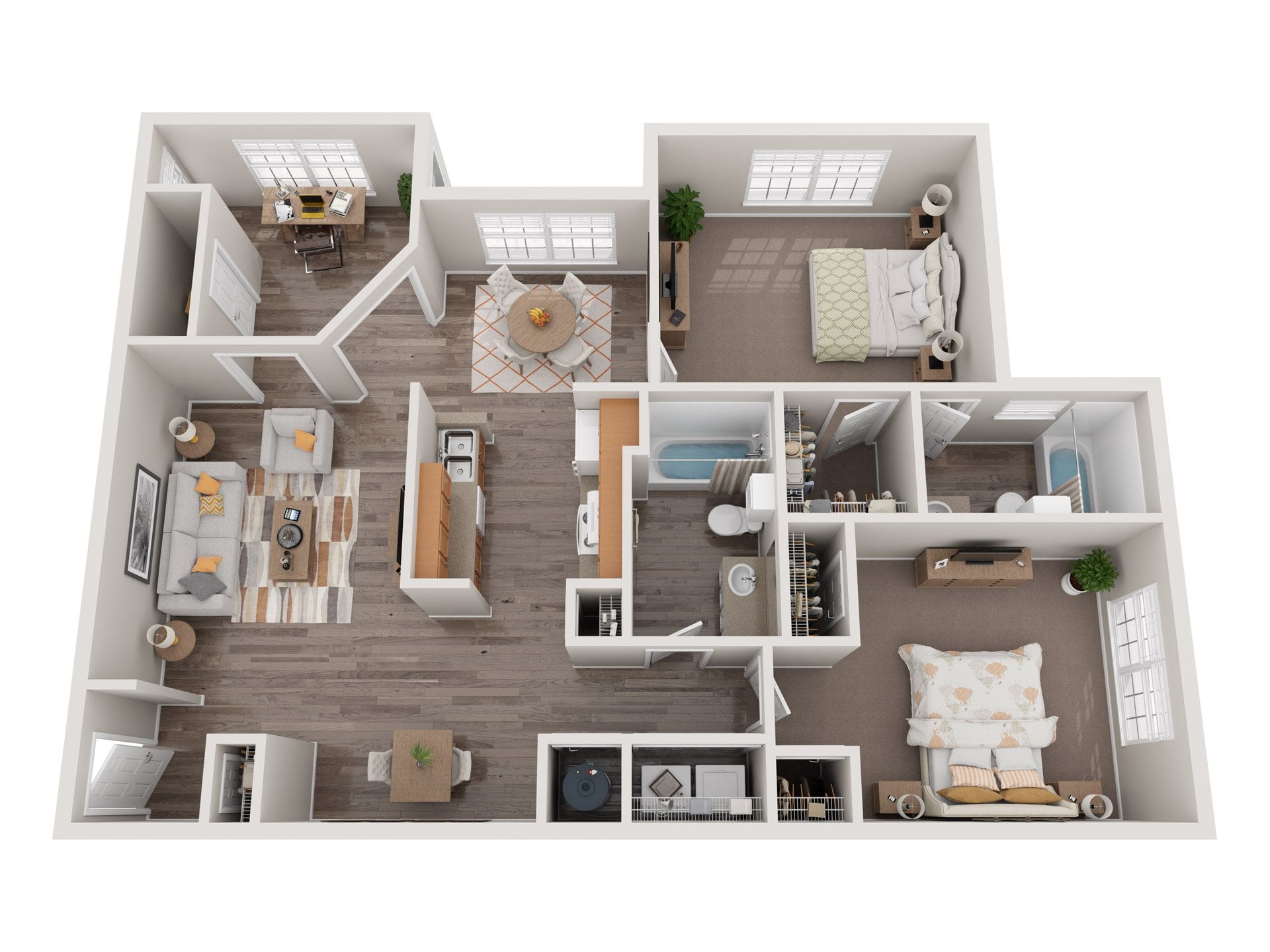 Biscayne w/Study floor plan