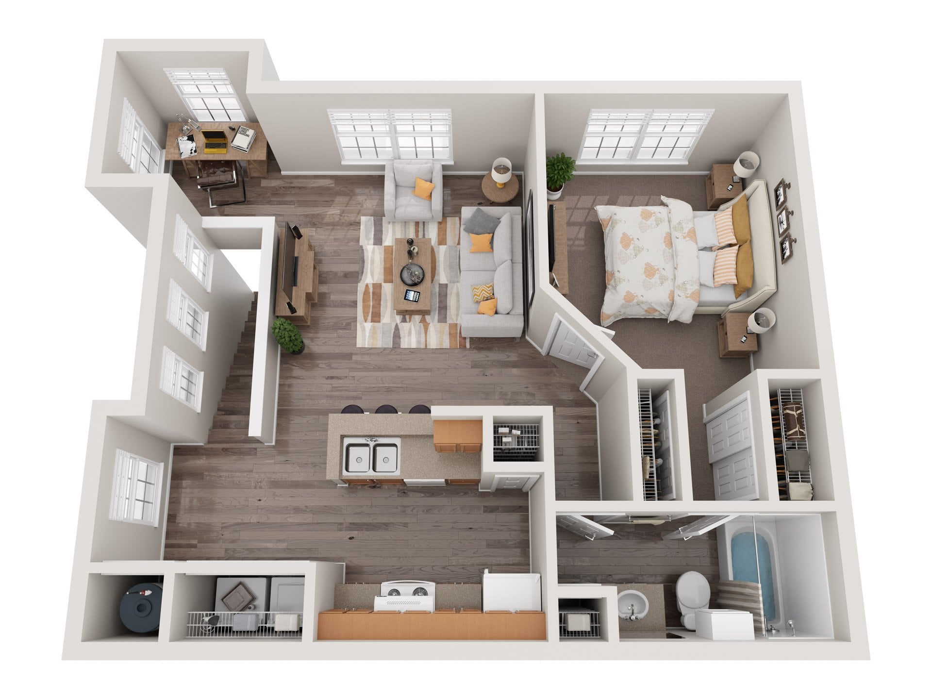 Biscayne w/Loft floor plan