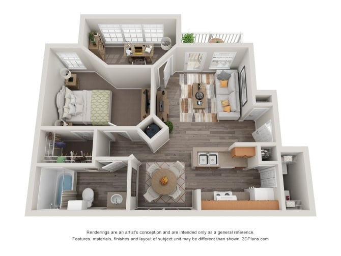 Montego floor plan