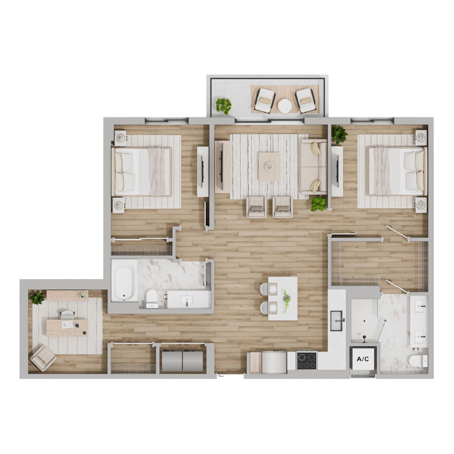 BD2 floor plan