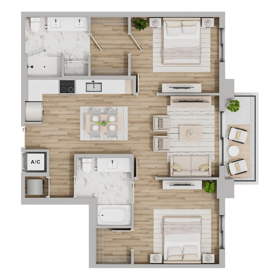 B8 floor plan