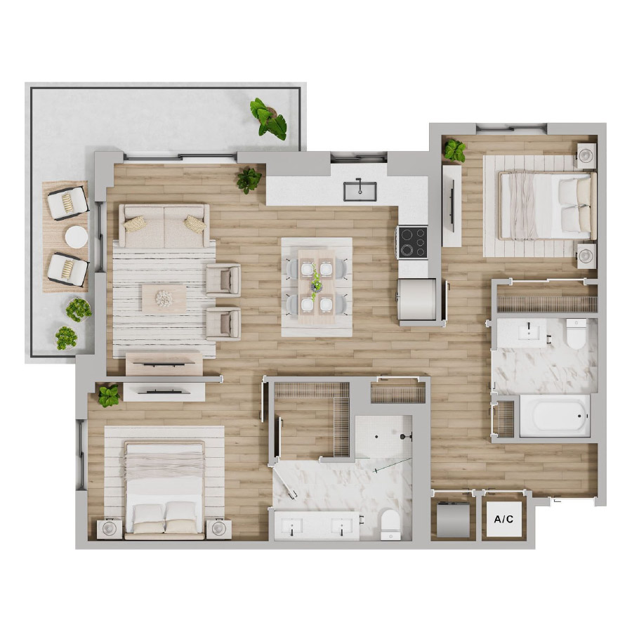 B4 floor plan