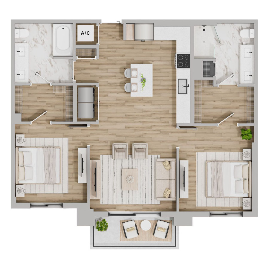 B6 floor plan