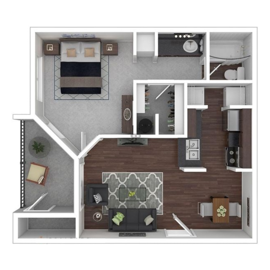 A1 floor plan