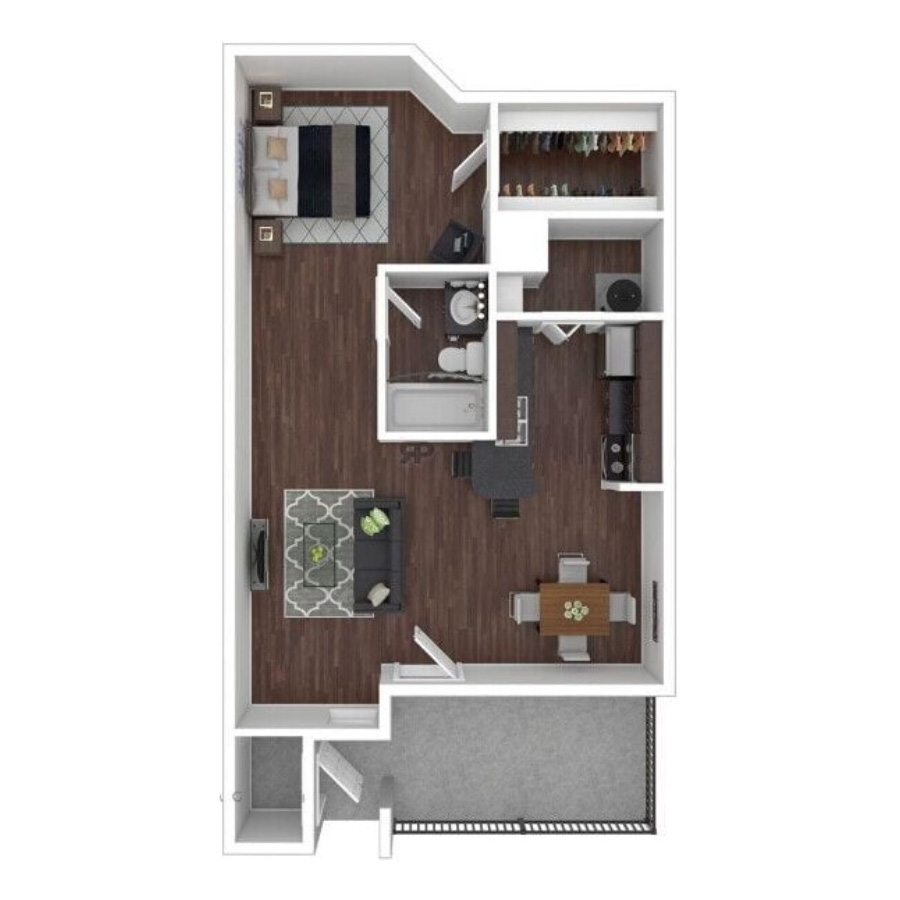 A2 floor plan
