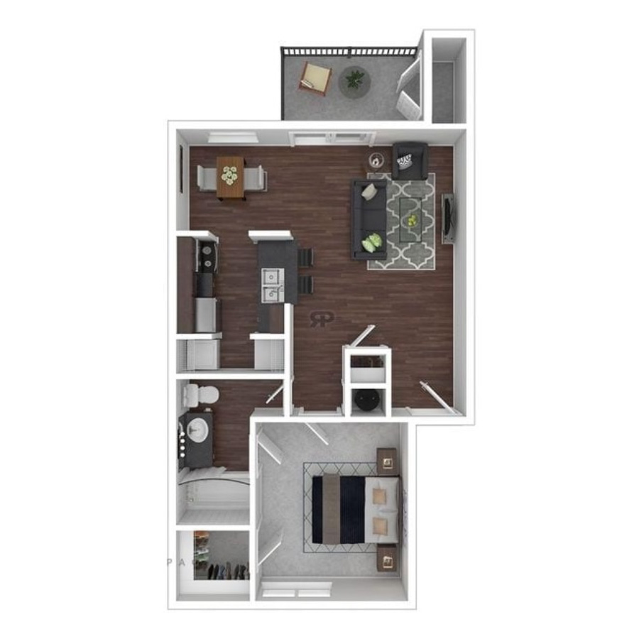 A6 floor plan
