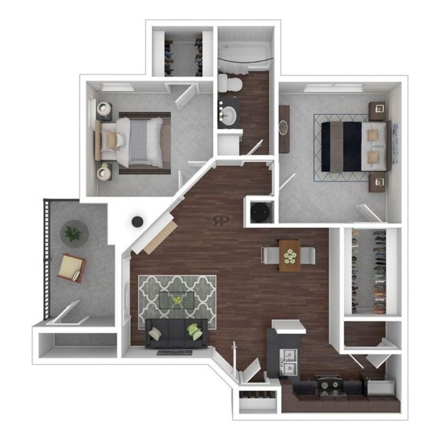 B2 floor plan