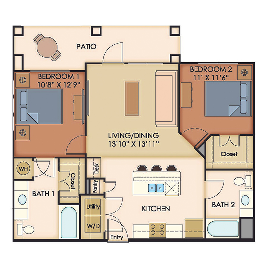 B2 floor plan