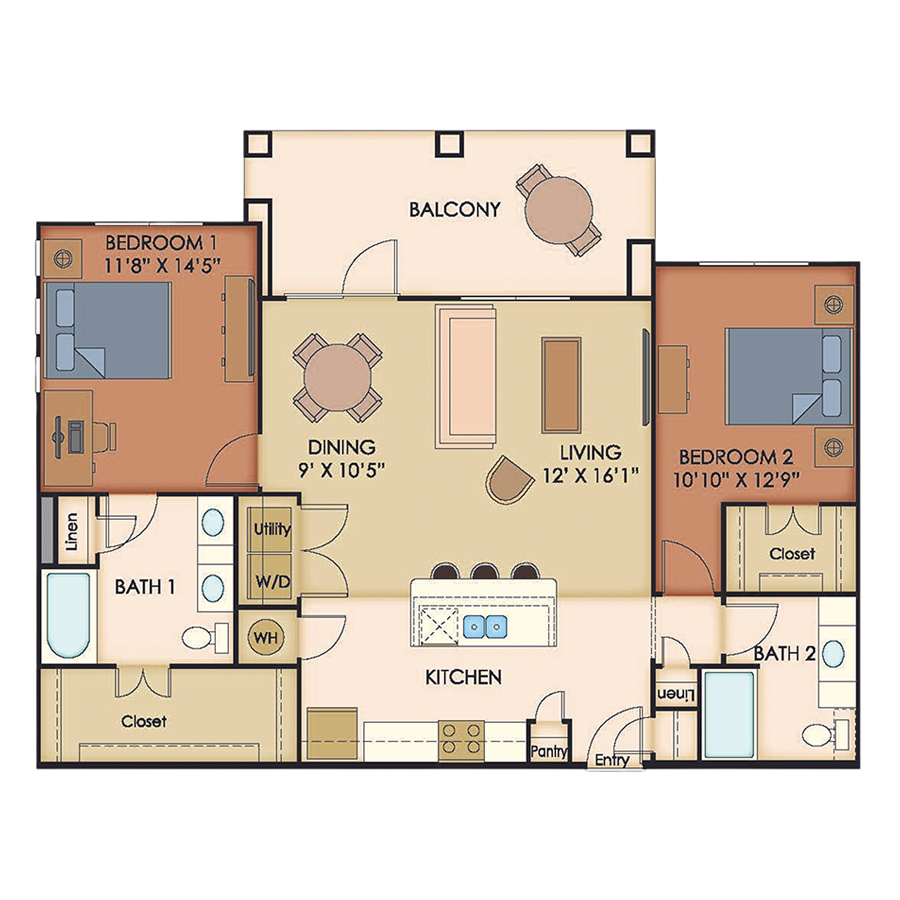 B4 floor plan