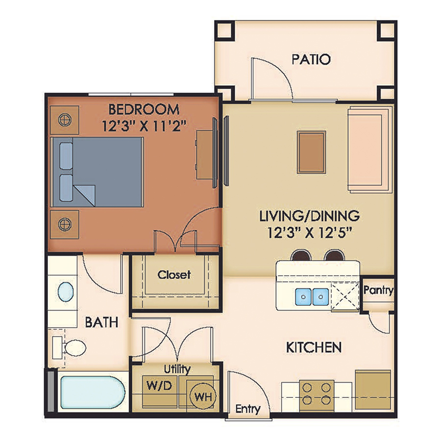 A2 floor plan