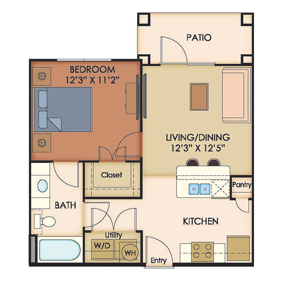 A1 floor plan