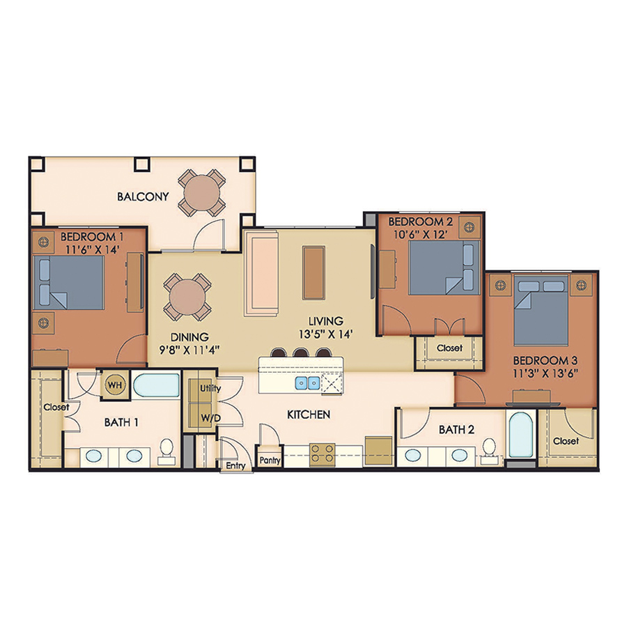 C1 floor plan