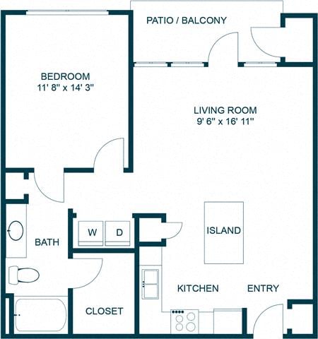 A3 Classic floor plan