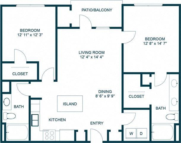 B1 Renovated floor plan