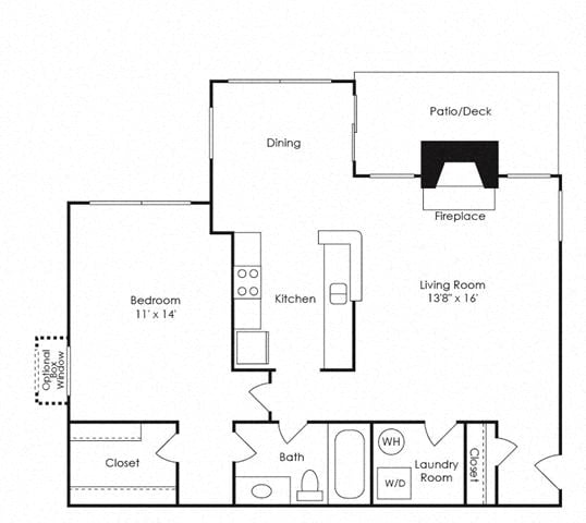 A2 floor plan