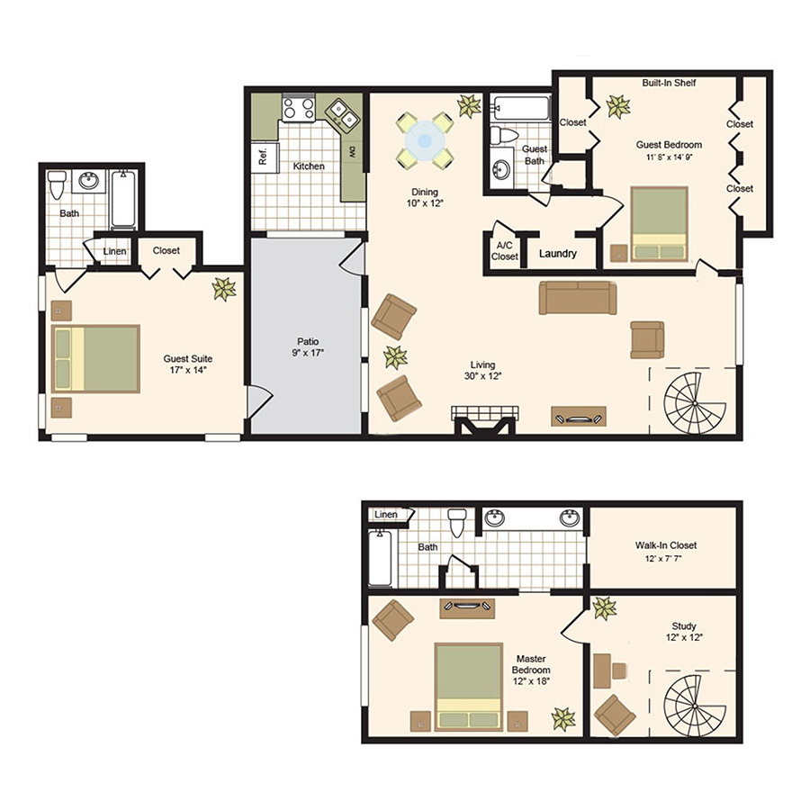 L1 floor plan