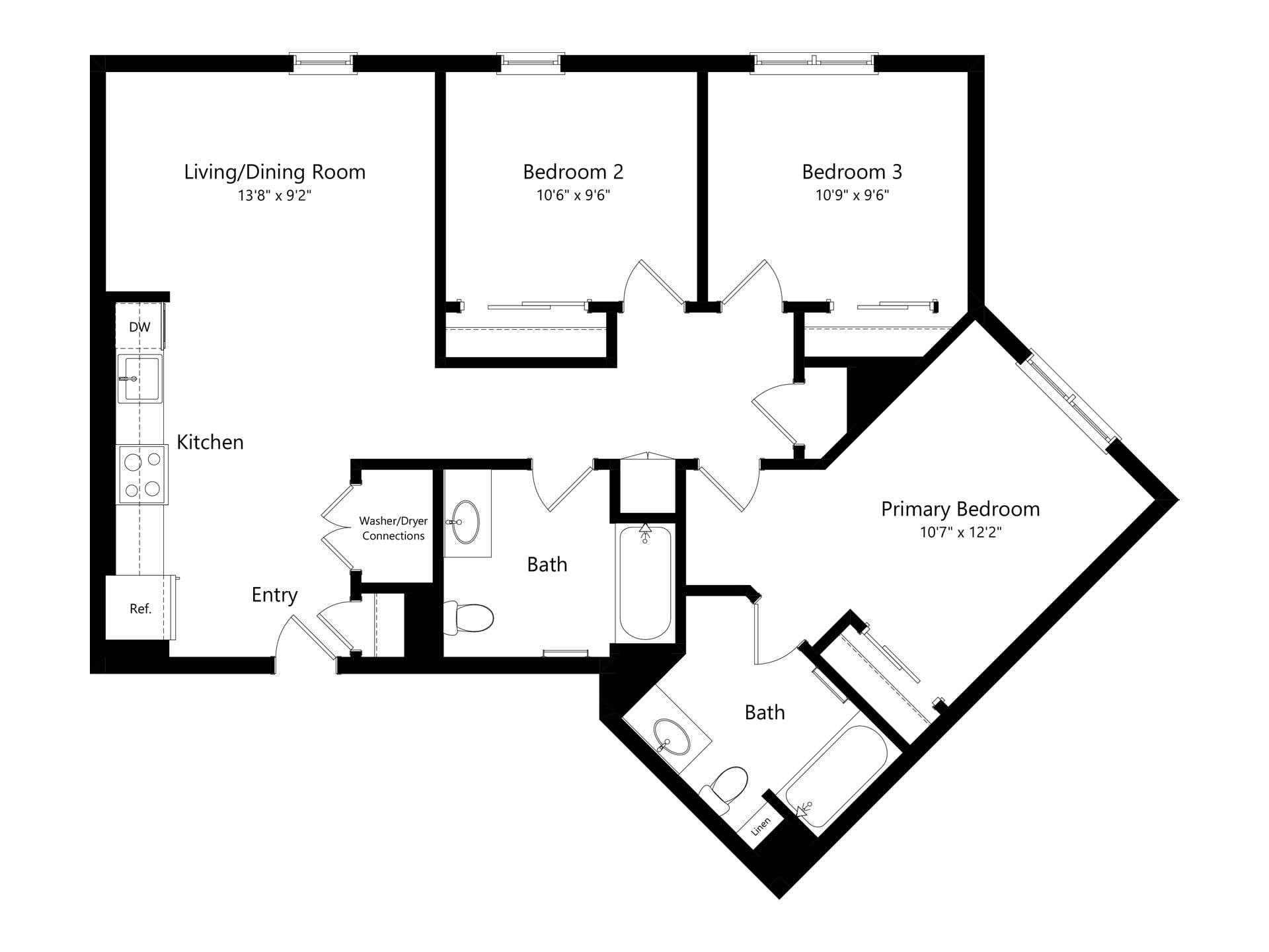 C2 floor plan
