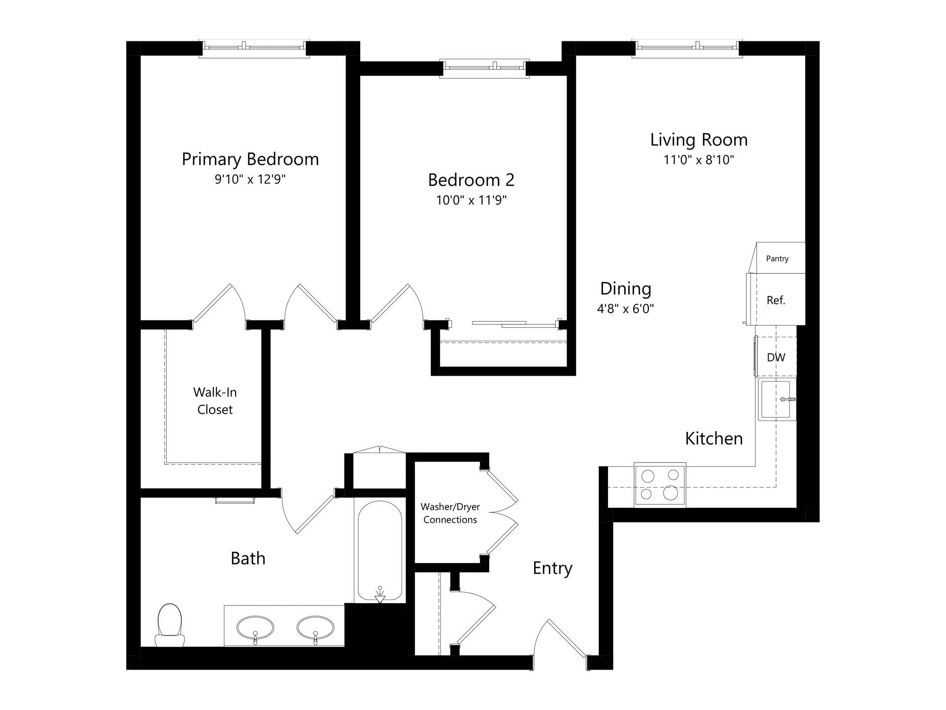 MB1 floor plan