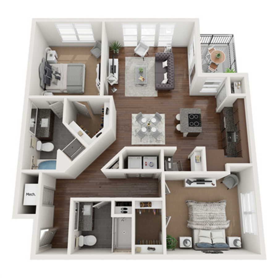 B10 floor plan