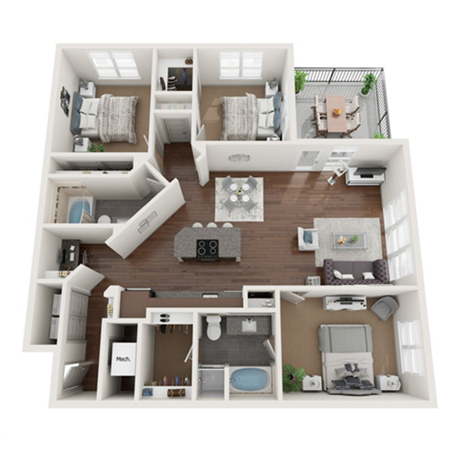 C2 floor plan