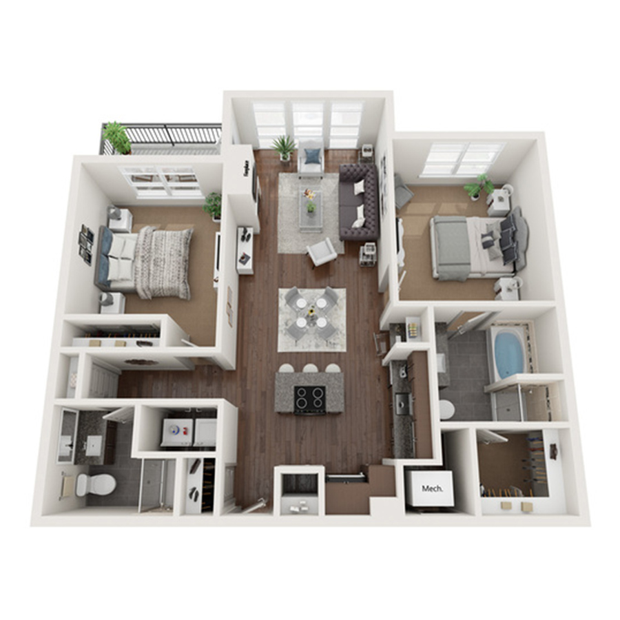 B1 floor plan