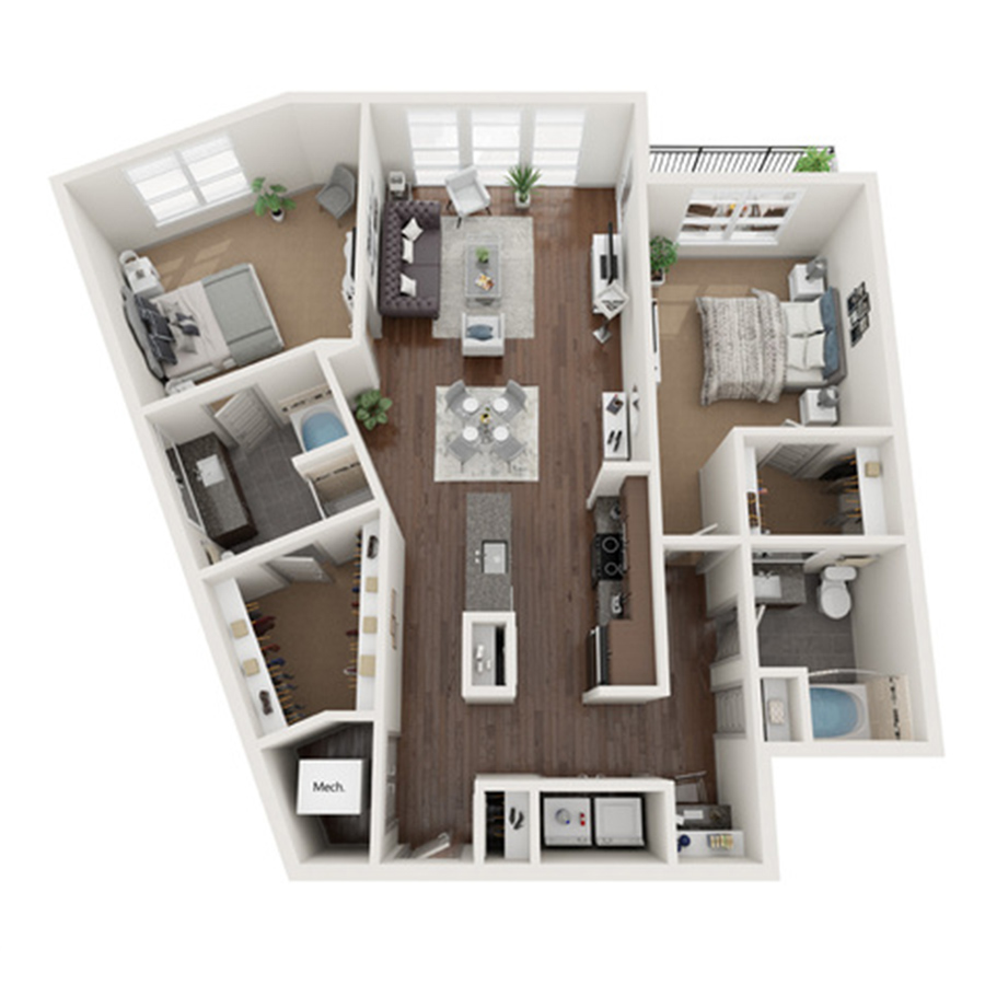 B8 floor plan