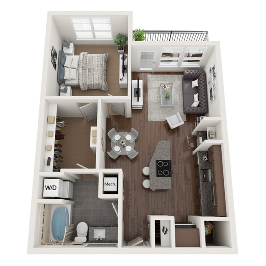 A1 floor plan